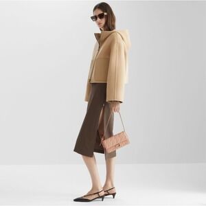Fendi Jacket Reversible Wool Beige‎ New NWT